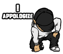 JEY-J (The Hip-Hop Artist) English ver. sticker #5183788