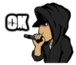 JEY-J (The Hip-Hop Artist) English ver. sticker #5183790