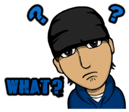 JEY-J (The Hip-Hop Artist) English ver. sticker #5183792