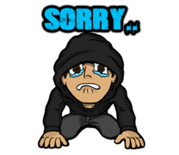 JEY-J (The Hip-Hop Artist) English ver. sticker #5183802