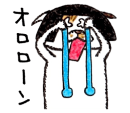 Bobbed hair cat 2. sticker #5184124