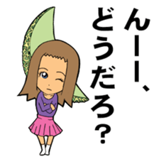 Vegetables and fruits (kawaii) sticker #5184133