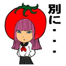 Vegetables and fruits (kawaii) sticker #5184138