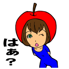 Vegetables and fruits (kawaii) sticker #5184148