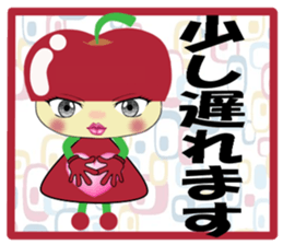 Apple Girl partner edition sticker #5184461