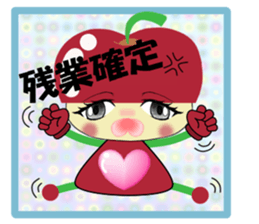 Apple Girl partner edition sticker #5184464