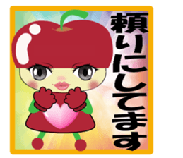 Apple Girl partner edition sticker #5184473