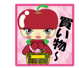 Apple Girl partner edition sticker #5184481