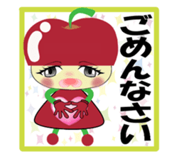 Apple Girl partner edition sticker #5184488