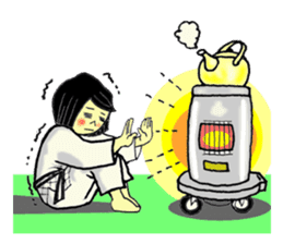 Shine! Judo girl sticker #5184884