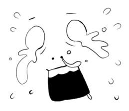 Strange expression sticker #5184983