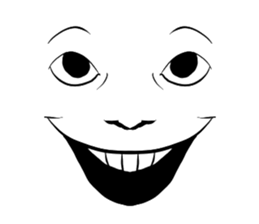 Strange expression sticker #5184995