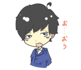 Daily life of me and that fellow sticker #5185373