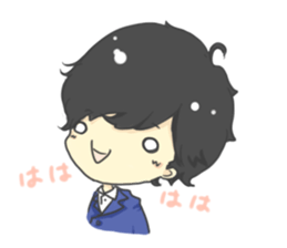 Daily life of me and that fellow sticker #5185374