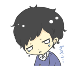 Daily life of me and that fellow sticker #5185375