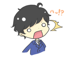 Daily life of me and that fellow sticker #5185377