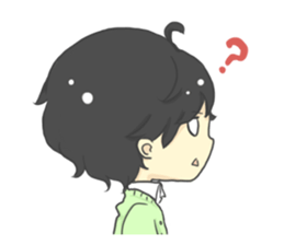 Daily life of me and that fellow sticker #5185384