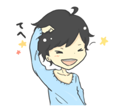 Daily life of me and that fellow sticker #5185386