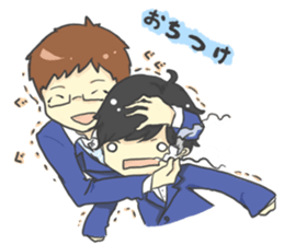 Daily life of me and that fellow sticker #5185408