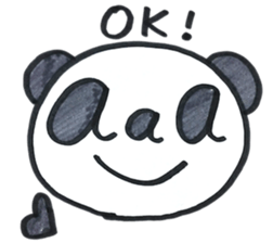 aaa PANDA sticker #5186054