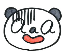 aaa PANDA sticker #5186064