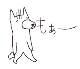 Sulks dog sticker #5186096