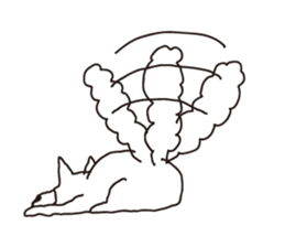 Sulks dog sticker #5186118