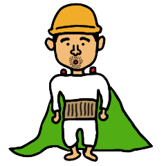 Star of middle-aged man