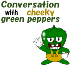 Conversation with cheeky greenpeppers sticker #5186252