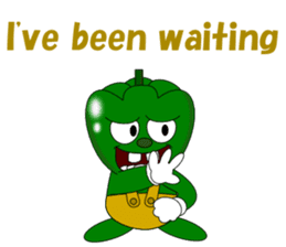 Conversation with cheeky greenpeppers sticker #5186258