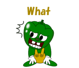 Conversation with cheeky greenpeppers sticker #5186268