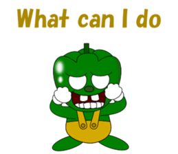 Conversation with cheeky greenpeppers sticker #5186269
