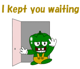 Conversation with cheeky greenpeppers sticker #5186279