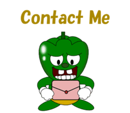 Conversation with cheeky greenpeppers sticker #5186285