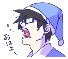 Daily Life of the couple, Male version. sticker #5186733