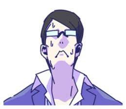 Daily Life of the couple, Male version. sticker #5186766