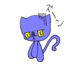 cat doll sticker #5187227