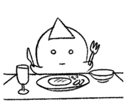 Negative Ghostling sticker #5187447