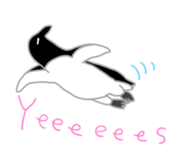 Lovely Penguin. sticker #5188019