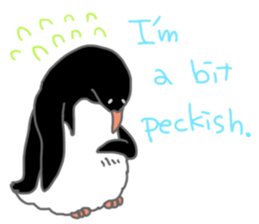 Lovely Penguin. sticker #5188031