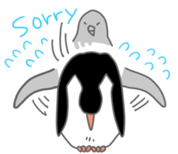 Lovely Penguin. sticker #5188045