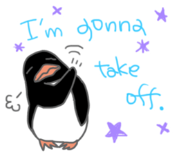 Lovely Penguin. sticker #5188051