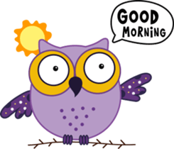 Owl Daily Life sticker #5188132