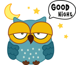 Owl Daily Life sticker #5188133