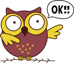 Owl Daily Life sticker #5188140