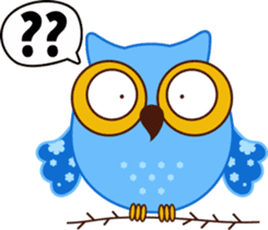 Owl Daily Life sticker #5188145