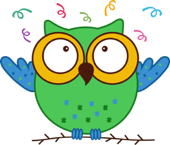 Owl Daily Life sticker #5188147