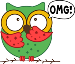 Owl Daily Life sticker #5188153