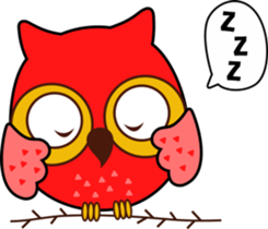 Owl Daily Life sticker #5188154