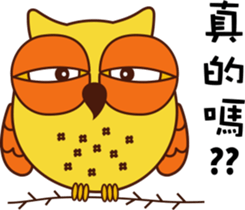 Owl Daily Life sticker #5188165